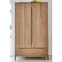 Ercol Rimini 3286 2 door wardrobe - IN STOCK AND AVAILABLE WITH FREE DELIVERY  - FREE LOVE TO SHOP VOUCHERS FOR ALL ORDERS PLACED THIS MONTH. 