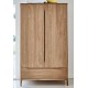 Ercol Rimini 3286 2 door wardrobe - IN STOCK AND AVAILABLE