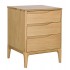 Ercol Rimini 3282 3 drawer bedside cabinet - IN STOCK AND AVAILABLE
