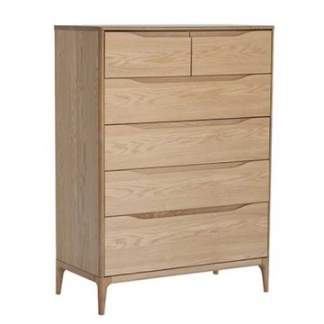 Ercol Rimini 3284 6 drawer tall wide chest - IN STOCK AND AVAILABLE - Get £££s of Love2Shop vouchers when you order this with us - Promotional Price Until 30th May 2022!
