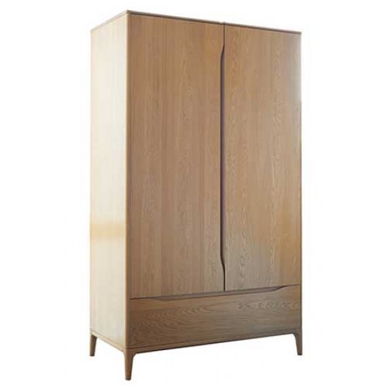 Ercol Rimini 3286 2 door wardrobe - IN STOCK AND AVAILABLE