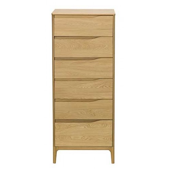 Ercol Rimini 3285 6 drawer tall chest - IN STOCK & AVAILABLE 