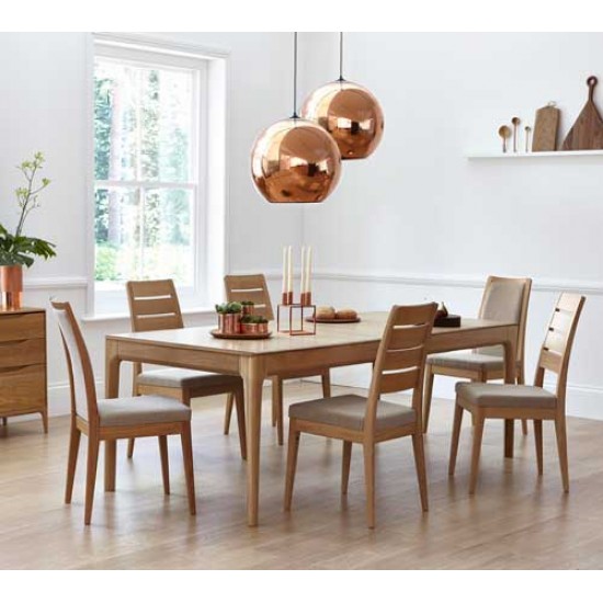 Ercol 2642 Romana Large Extending Dining Table