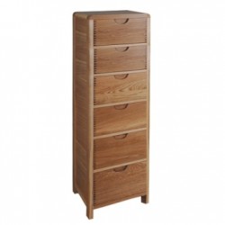 Ercol Bosco 1364 Six Drawer Tall Chest - IN STOCK AND AVAILABLE WITH FREE DELIVERY - SPRING PROMO PRICE - ENDS 26th MAY! - FREE LOVE TO SHOP VOUCHERS FOR ALL ORDERS PLACED THIS MONTH. 