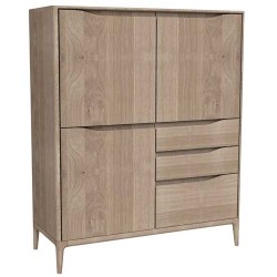 Ercol 2653 Romana Highboard - SPRING PROMO PRICE - ENDS 26th MAY! - FREE LOVE TO SHOP VOUCHERS FOR ALL ORDERS PLACED THIS MONTH. 
