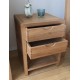 Ercol Bosco 1368 2 Drawer Bedside Cabinet - IN STOCK AND AVAILABLE