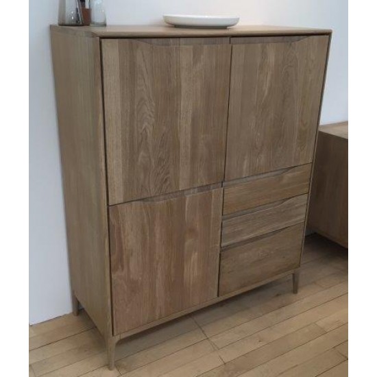 Ercol 2653 Romana Highboard - SPRING PROMO PRICE - ENDS 26th MAY! - FREE LOVE TO SHOP VOUCHERS FOR ALL ORDERS PLACED THIS MONTH. 