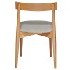 4551 Ava Chair Upholstered - Oak - Get £££s of Love2Shop vouchers when you order this with us. 