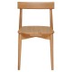 4550 Ava Chair Wooden Seat - Oak