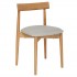 4551 Ava Chair Upholstered - Oak - FREE LOVE TO SHOP VOUCHERS FOR ALL ORDERS PLACED THIS MONTH. 