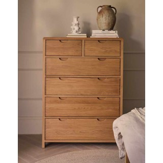 Tall Wide Chest Of Drawers 1363 Bosco Bedroom Range Ercol Furniture FurnitureBrands4U