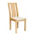 Ercol Bosco 1383 Dining Chair with Cream Fabric Seat