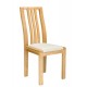 Ercol Bosco 1383 Dining Chair with Cream Fabric Seat