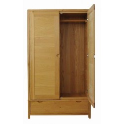 Ercol Bosco 1365 Two Door Wardrobe - IN STOCK AND AVAILABLE WITH FREE DELIVERY - SPRING PROMO PRICE - ENDS 26th MAY! - FREE LOVE TO SHOP VOUCHERS FOR ALL ORDERS PLACED THIS MONTH. 
