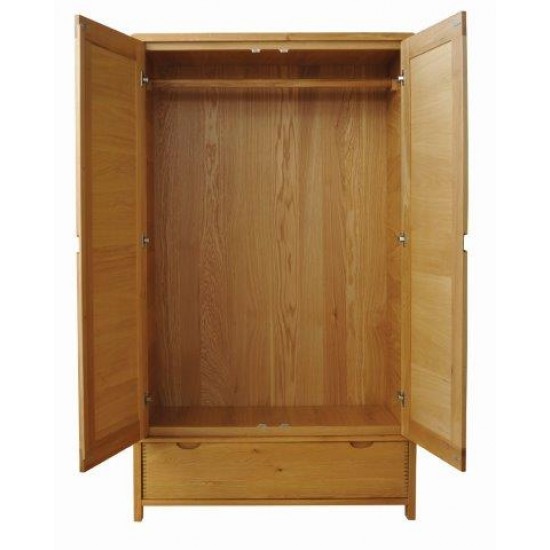 Ercol Bosco 1365 Two Door Wardrobe - IN STOCK AND AVAILABLE