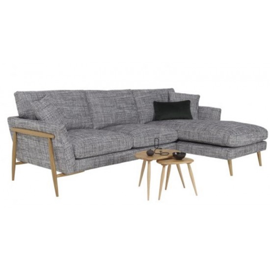 Ercol 4333 Forli Chaise Sofa RHF (Chaise on Right Hand Facing Side) - 5 Year Guardsman Furniture Protection Included For Free!