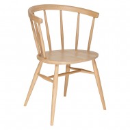 Ercol 4341 Heritage Armchair - Quick delivery in DM (light shade) with wooden seats