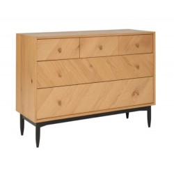 Ercol 4186 Monza 5 Drawer Wide Chest - IN STOCK AND AVAILABLE 
