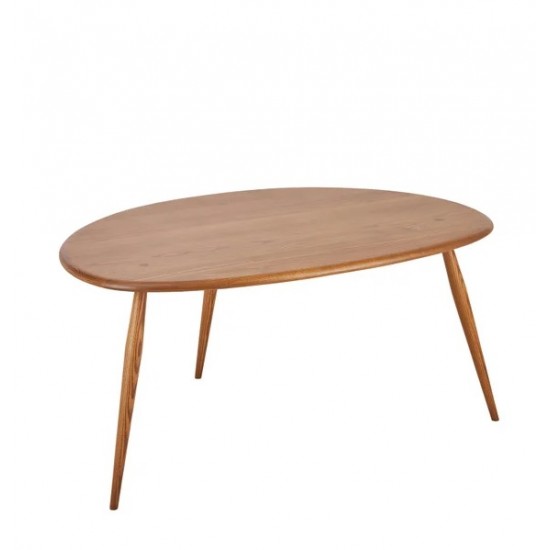 Ercol Furniture 7353G pebble coffee table