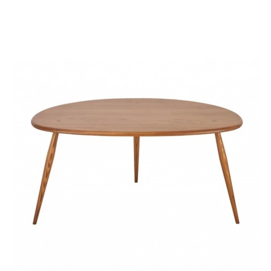 Ercol Furniture 7353G pebble coffee table