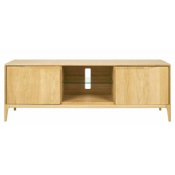 Ercol 2654 Romana Open Wide TV Unit - SPRING PROMO PRICE - ENDS 26th MAY! - FREE LOVE TO SHOP VOUCHERS FOR ALL ORDERS PLACED THIS MONTH. 
