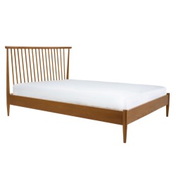 Ercol Salina 2100 Double Spindle Headboard Bed - 4' 6" - Vintage OG finish - AUTUMN 2025 PROMO PRICE!