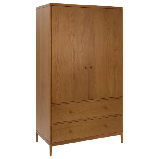 Ercol Salina 2102 Two Door Wardrobe - Vintage OG finish Ercol Salina 2102 Two Door Wardrobe - Vintage OG finish