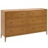 Ercol Salina 2104 Six Drawer Wide Chest - Vintage OG finish