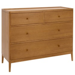 Ercol Salina 2105 Four Drawer Wide Chest - Vintage OG finish- IN STOCK AND AVAILABLE WITH FREE DELIVERY 
