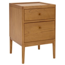 Ercol Salina 2109 Two Drawer Bedside Cabinet - Vintage OG finish - IN STOCK AND AVAILABLE