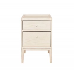 Ercol Salina 3885 Two Drawer Bedside Cabinet - IN STOCK AND AVAILABLE 