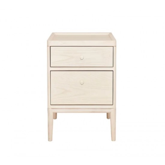 Ercol Salina 3885 Two Drawer Bedside Cabinet - IN STOCK AND AVAILABLE 