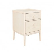 Ercol Salina 3885 Two Drawer Bedside Cabinet - IN STOCK AND AVAILABLE 