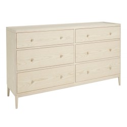 Ercol Salina 3895 6 Drawer Wide Chest - IN STOCK AND AVAILABLE