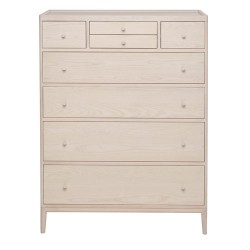 Ercol Salina 3896 8 Drawer Chest - IN STOCK AND AVAILABLE WITH FREE DELIVERY - REDUCED PRICE CLEARANCE ITEM.
