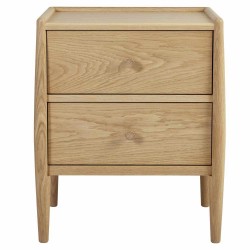 Ercol Winslow 4173 Two Drawer Bedside Chest - FREE LOVE TO SHOP VOUCHERS FOR ALL ORDERS PLACED THIS MONTH. 