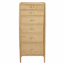 Ercol Winslow 4175 Six Drawer Tall Chest - Promotional Price Until 27th June 2024!