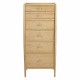 Ercol Winslow 4175 Six Drawer Tall Chest - Promotional Price Until 27th June 2024!