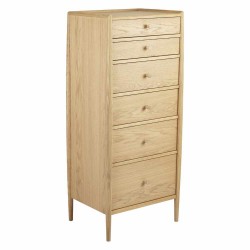 Ercol Winslow 4175 Six Drawer Tall Chest - Promotional Price Until 27th June 2024!