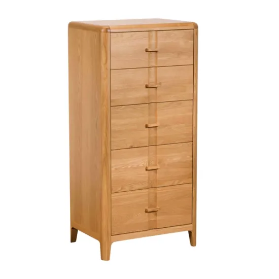 G Plan Cabinet Collection Maddison 5 Drawer Tall Chest