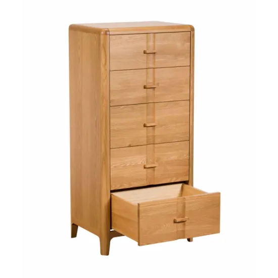G Plan Cabinet Collection Maddison 5 Drawer Tall Chest