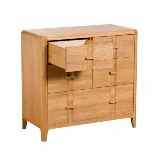 G Plan Cabinet Collection Maddison 5 Drawer Wide Chest