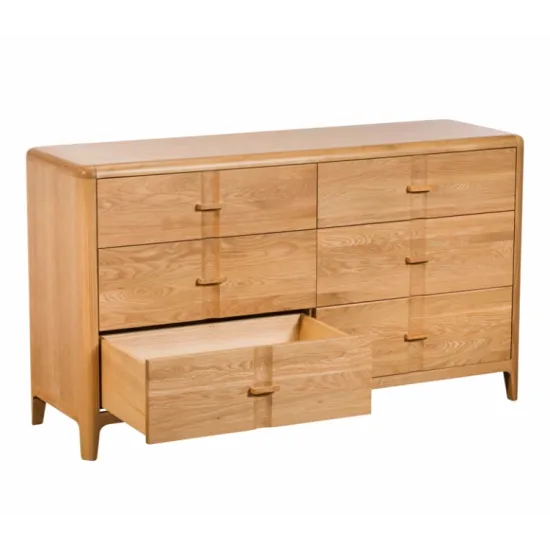 G Plan Cabinet Collection Maddison 6 Drawer Wide Chest