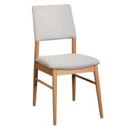 G Plan Cabinet Collection Maddison Upholstered Dining Chair with Stretcher - Price for a pair 