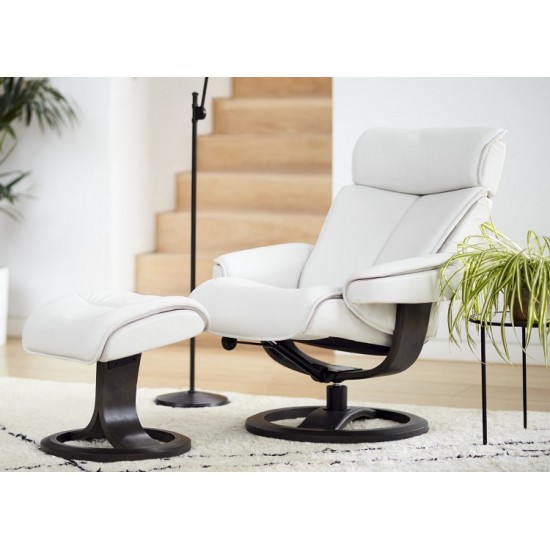 G Plan Bergen Ergoform Swivel Chair & Stool - Large Size