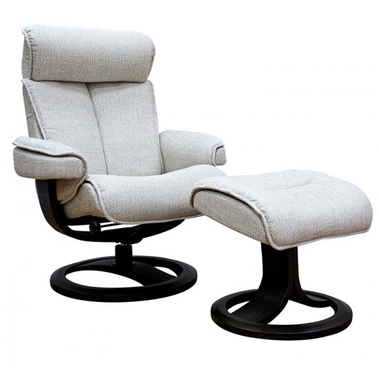 G Plan Bergen Ergoform Swivel Chair & Stool - Standard Size