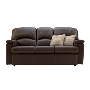 G Plan Chloe Leather - 3 Seater Sofa 