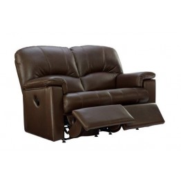 G Plan Chloe Leather - 2 Seater Manual Recliner Sofa Double 