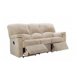 G Plan Chloe 3 Seater Manual Recliner Sofa Double