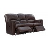 G Plan Chloe Leather - 3 Seater Manual Recliner Sofa Double